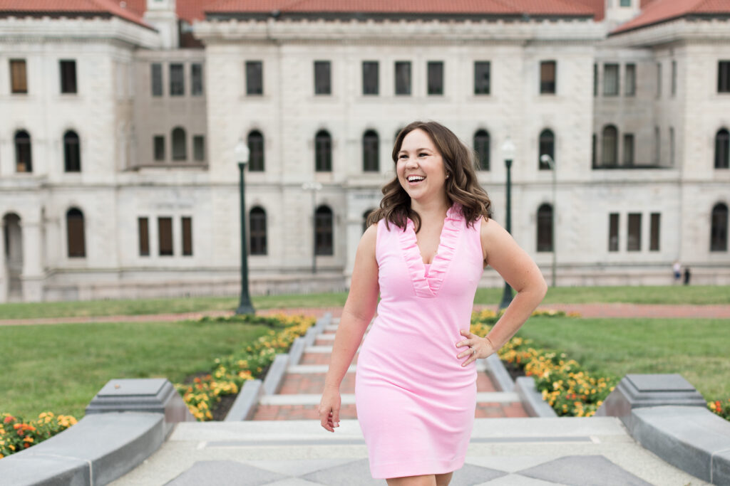 The Capitol Building is one of my favorite spots for branding sessions in Richmond